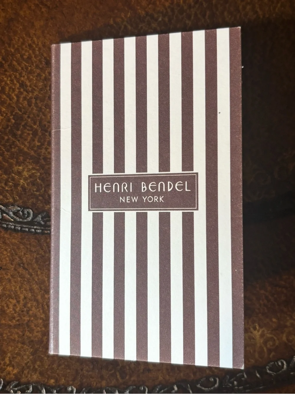 Henri Bendel Saffiano Leather Satchel